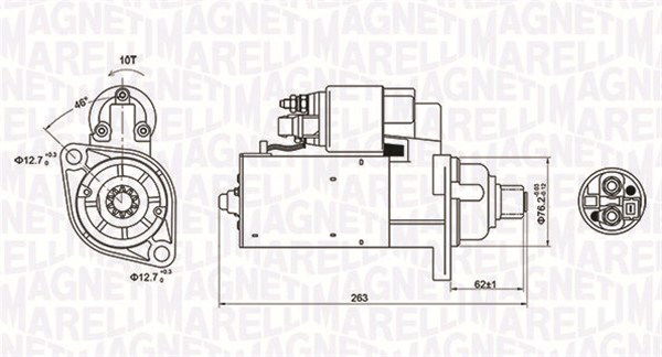 Starter Magneti Marelli 063721181010 von Magneti Marelli