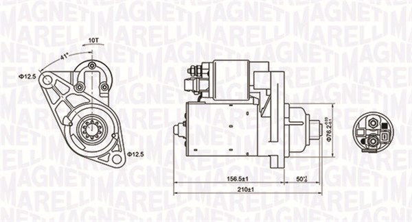 Starter Magneti Marelli 063721197010 von Magneti Marelli