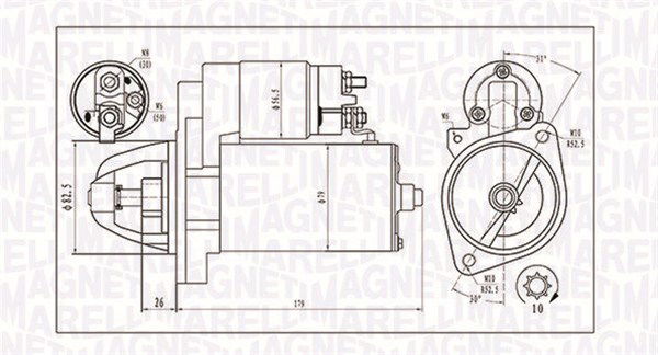 Starter Magneti Marelli 063721202010 von Magneti Marelli