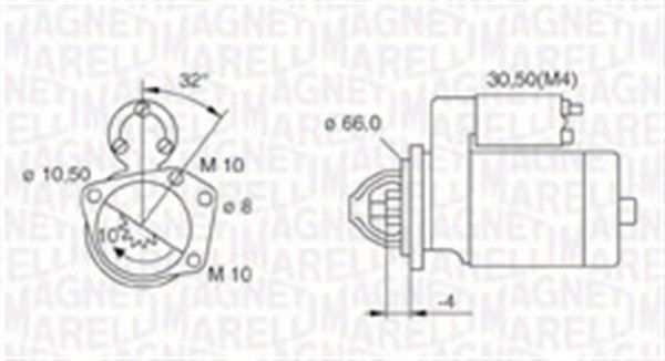 Starter Magneti Marelli 063721207010 von Magneti Marelli