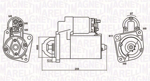 Starter Magneti Marelli 063721213010 von Magneti Marelli