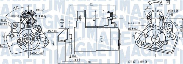 Starter Magneti Marelli 063721332010 von Magneti Marelli