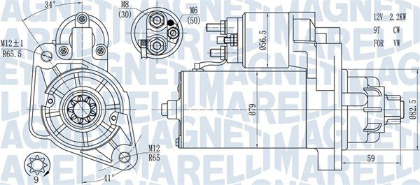 Starter Magneti Marelli 063721378010 von Magneti Marelli