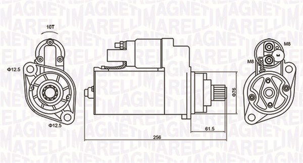 Starter Magneti Marelli 063721405010 von Magneti Marelli