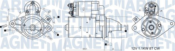 Starter Magneti Marelli 063721407010 von Magneti Marelli