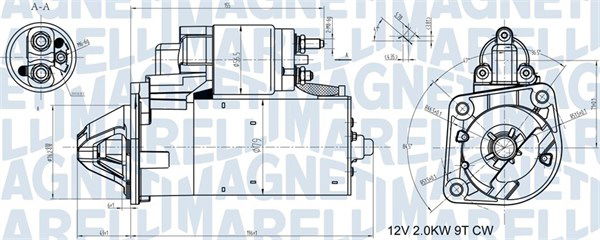 Starter Magneti Marelli 063721408010 von Magneti Marelli