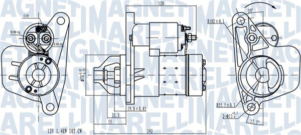 Starter Magneti Marelli 063721418010 von Magneti Marelli