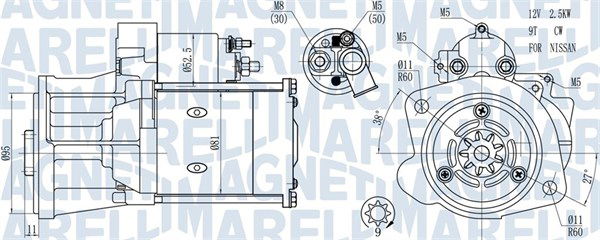 Starter Magneti Marelli 063721491010 von Magneti Marelli