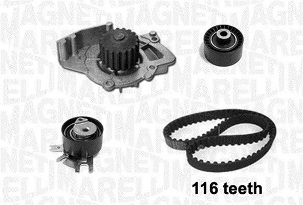 Wasserpumpe + Zahnriemensatz Magneti Marelli 341401690001 von Magneti Marelli