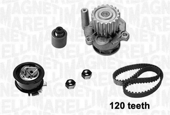 Wasserpumpe + Zahnriemensatz Magneti Marelli 341404790001 von Magneti Marelli