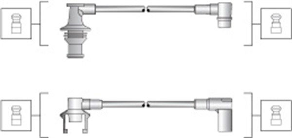 Zündleitungssatz Magneti Marelli 941145260723 von Magneti Marelli