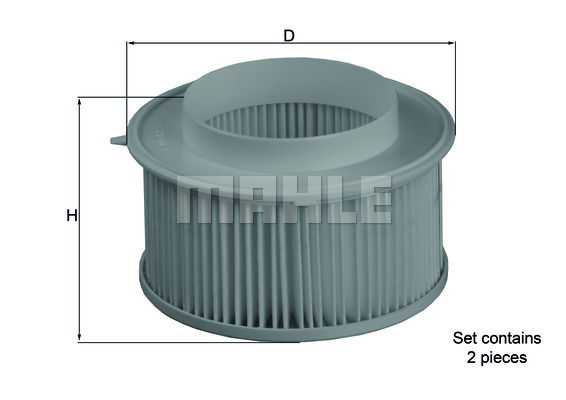 Filter, Innenraumluft Mahle Original LA 15/S von Mahle Original