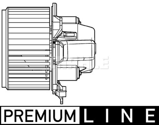 Innenraumgebläse Mahle Original AB 108 000P von Mahle Original