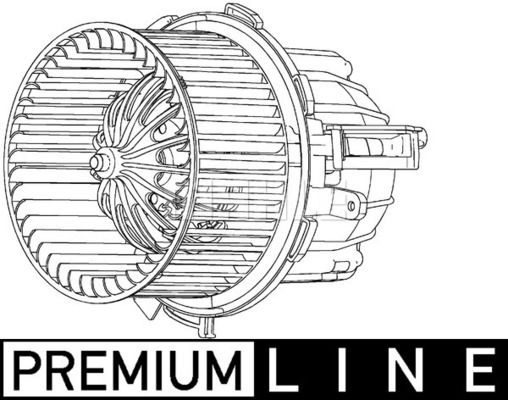 Innenraumgebläse Mahle Original AB 115 000P von Mahle Original