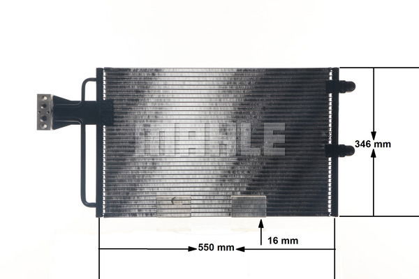 Kondensator, Klimaanlage Mahle Original AC 151 000S von Mahle Original