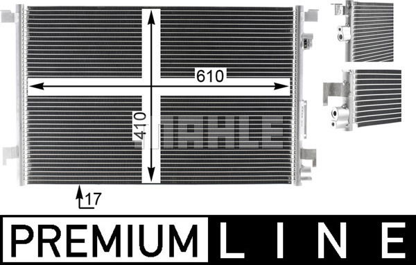 Kondensator, Klimaanlage Mahle Original AC 294 000P von Mahle Original