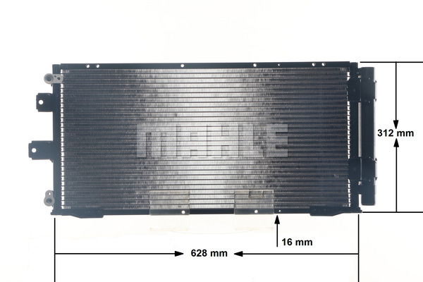 Kondensator, Klimaanlage Mahle Original AC 333 000S von Mahle Original