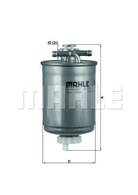 Kraftstofffilter Mahle Original KL 103 von Mahle Original