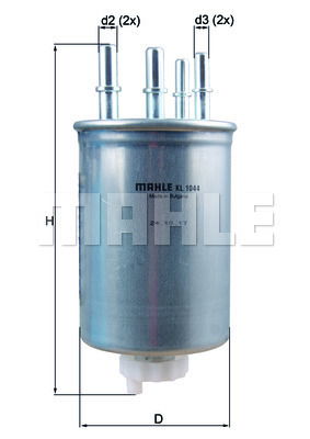 Kraftstofffilter Mahle Original KL 1044 von Mahle Original