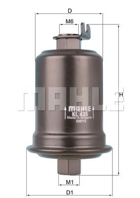 Kraftstofffilter Mahle Original KL 435 von Mahle Original