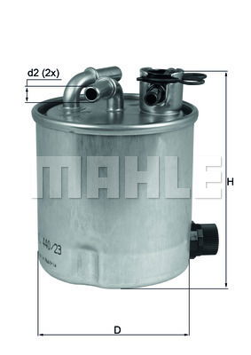 Kraftstofffilter Mahle Original KL 440/23 von Mahle Original