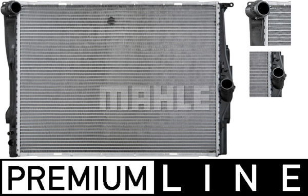 Kühler, Motorkühlung Mahle Original CR 1087 000P von Mahle Original