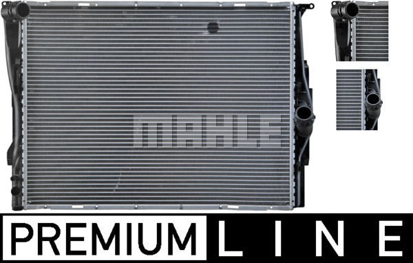 Kühler, Motorkühlung Mahle Original CR 1089 000P von Mahle Original