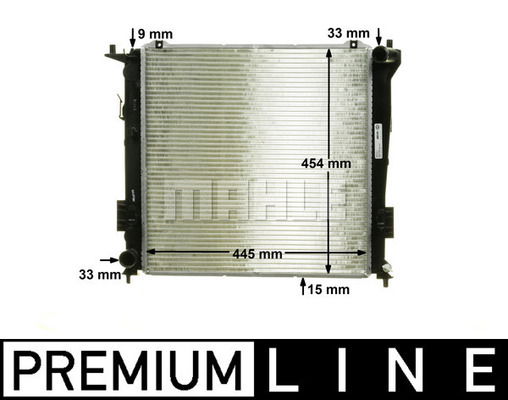 Kühler, Motorkühlung Mahle Original CR 1320 000P von Mahle Original