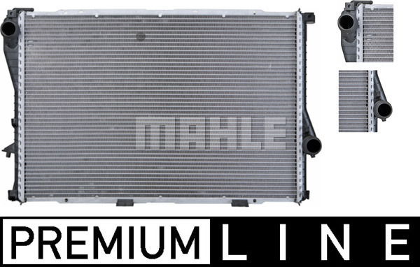 Kühler, Motorkühlung Mahle Original CR 298 000P von Mahle Original