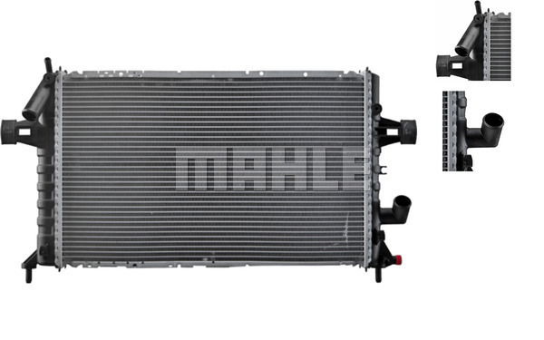 Kühler, Motorkühlung Mahle Original CR 305 000S von Mahle Original