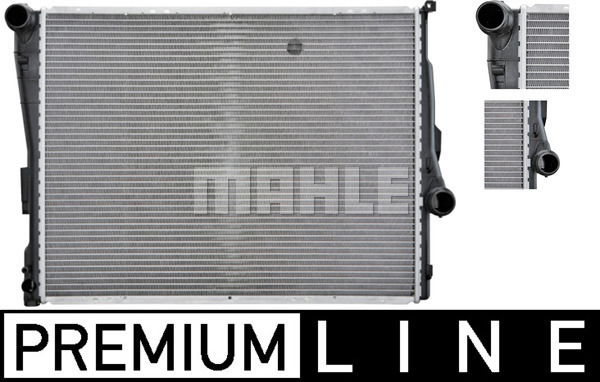 Kühler, Motorkühlung Mahle Original CR 458 000P von Mahle Original