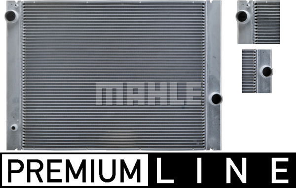 Kühler, Motorkühlung Mahle Original CR 511 000P von Mahle Original