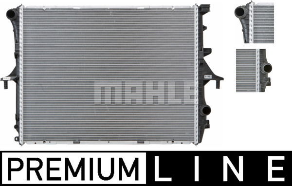 Kühler, Motorkühlung Mahle Original CR 571 000P von Mahle Original