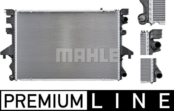 Kühler, Motorkühlung Mahle Original CR 583 000P von Mahle Original