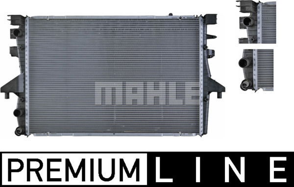 Kühler, Motorkühlung Mahle Original CR 585 000P von Mahle Original