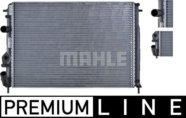 Kühler, Motorkühlung Mahle Original CR 602 000P von Mahle Original