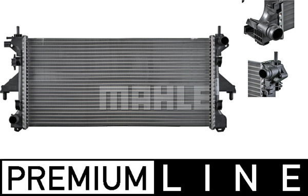 Kühler, Motorkühlung Mahle Original CR 880 000P von Mahle Original