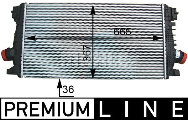 Ladeluftkühler Mahle Original CI 364 000P von Mahle Original