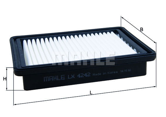 Luftfilter Mahle Original LX 4242 von Mahle Original