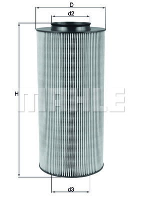 Luftfilter Mahle Original LX 918 von Mahle Original