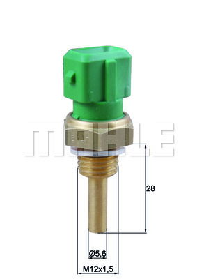 Sensor, Kühlmitteltemperatur Mahle Original TSE 21 von Mahle Original