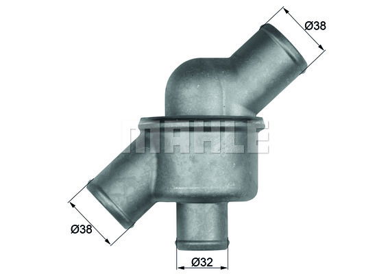 Thermostat, Kühlmittel Mahle Original TH 34 80 von Mahle Original