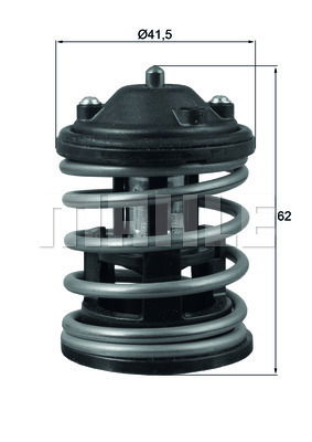 Thermostat, Kühlmittel Mahle Original TX 163 87D1 von Mahle Original