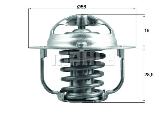 Thermostat, Kühlmittel Mahle Original TX 208 91D von Mahle Original