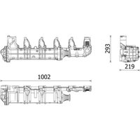 Abgaskühler MAHLE CE 51 000P von Mahle