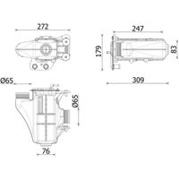 Ansaugluftkühler MAHLE CI 671 000P von Mahle