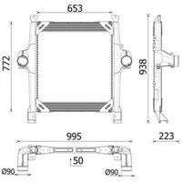 Ansaugluftkühler MAHLE CI 728 000P von Mahle