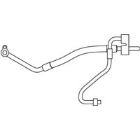 Hochdruck-/Niederdruckleitung, Klimaanlage MAHLE AP 75 000P von Mahle