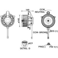 Innenraumgebläse MAHLE AB 277 000P von Mahle