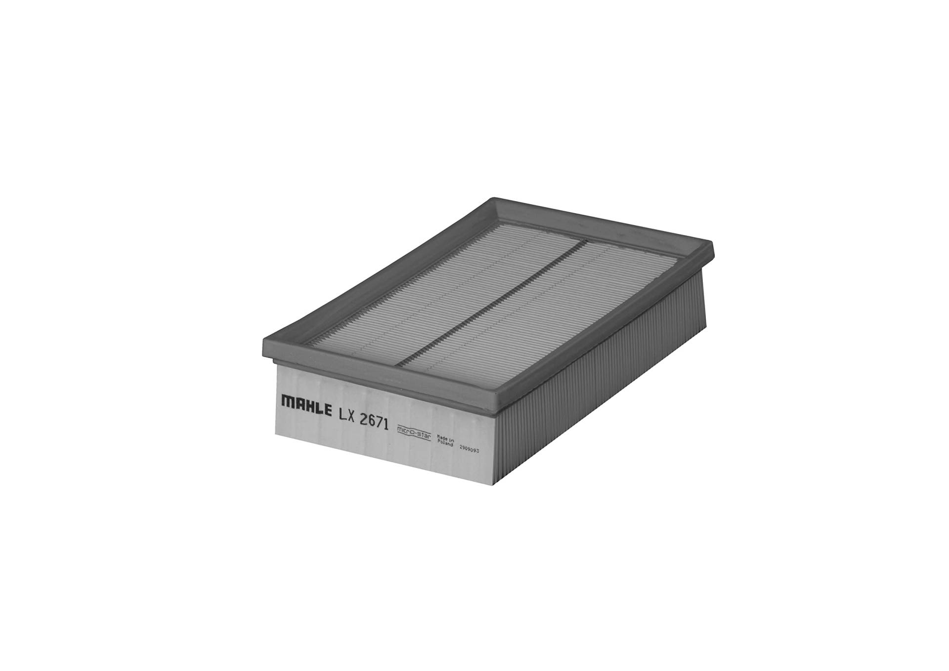 Mahle KNECHT LX 2671 Luftfilter von MAHLE